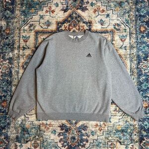 Vintage Adidas Logo Crewneck Small